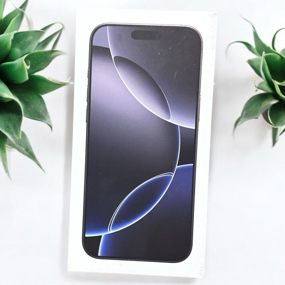 Apple iPhone 16 Pro Max Empty Box Only w/ Tray & Paper Sleeve | No Phone/Cable